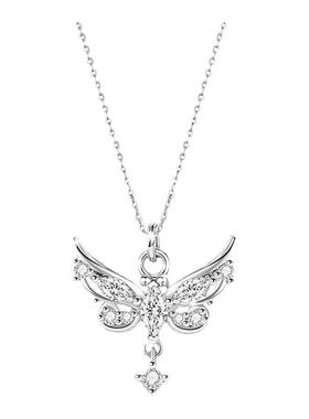 高级感自由之翼小众ins锁骨链