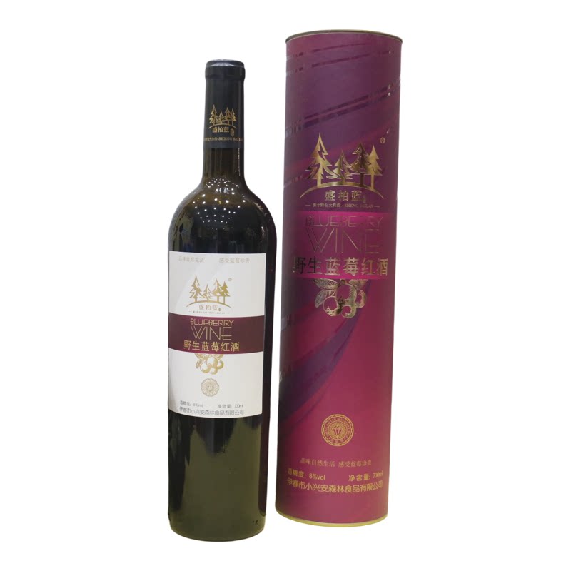 东北特产干红盒装包邮低度果酒