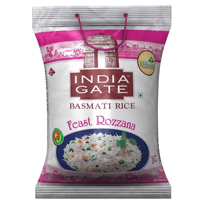 印度原装进口大米巴斯马蒂Basmati Rice手抓饭炒饭超长粒香米5KG