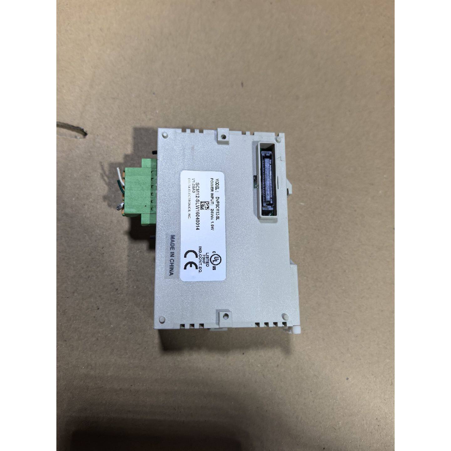 议价DVPSCM12-SL 台达PLC扩展模块 二手拆机件 实物
