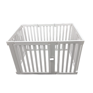 宠物围栏室内家用狗狗栅栏防护栏中小型泰迪比熊狗笼子【送地垫】