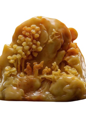 新中式山水石雕摆件客厅风水