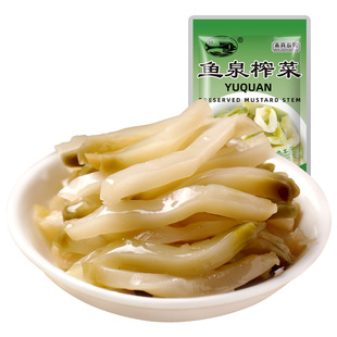 鱼泉本真榨菜60g小包装重庆特产下饭菜0添加防腐剂无糖零油减盐