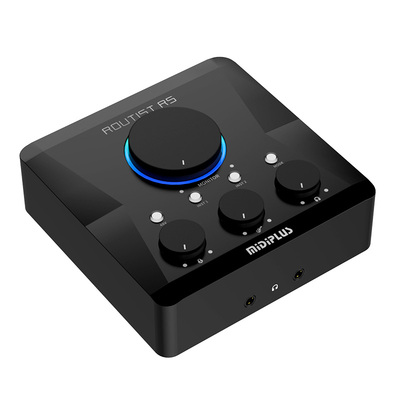 Midiplus R2 RS外置USB手机迷笛声卡台式笔记本直播专用录音套装