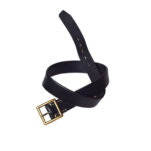 日本昭南枥木鞍革牛皮带Cigar手作纯铜款复古裤腰带小贝RRL款定制