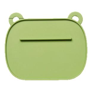 可爱熊锅盖硅胶收纳垫窄边锅盖防滑垫厨房灶台搁勺垫台菜板沥水垫