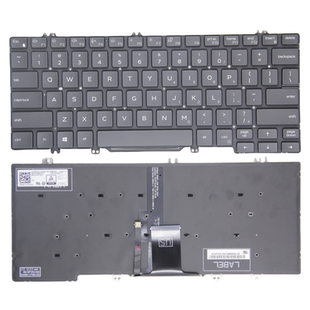 适用Dell戴尔 latitude 7300 5200 5300 5310 7200 3300 3301键盘