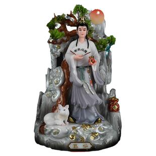 拜月胡家哥哥胡姐姐胡三太爷胡三太奶胡姑娘狐狸教主真身神像摆件