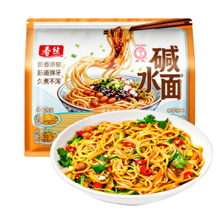 春丝碱水面凉面炒面热干面重庆小面拌面都可做3.6斤餐饮家用挂面