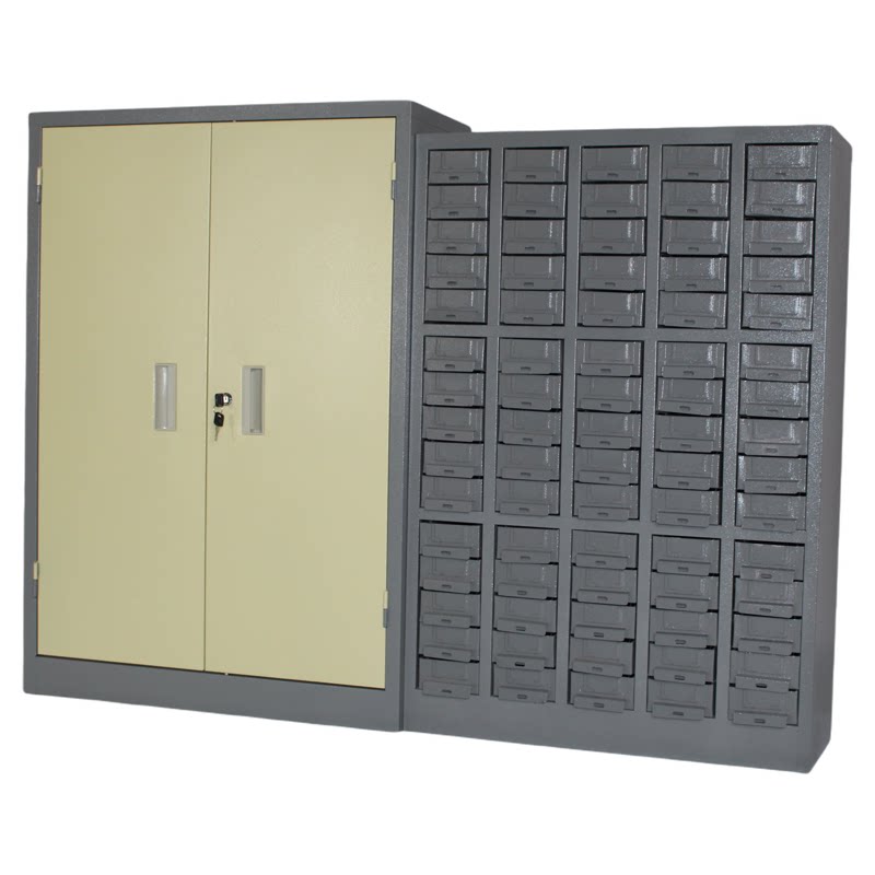 75抽屉式零件柜100/20/48/30五金铁皮刀具塑料螺丝工具样品收纳盒