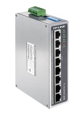 TP-LINK5口8口百兆工业交换机