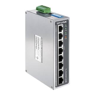普联TP-LINK工业级TL-SF1005交换机以太网5口8口百兆千兆交换机网络转换器以太网导轨安装工业级交换机