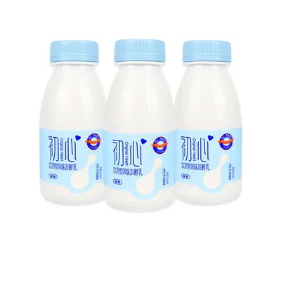 新希望初心发酵乳245g饮用型原味酸奶益生菌酸牛奶儿童孕妇早餐奶