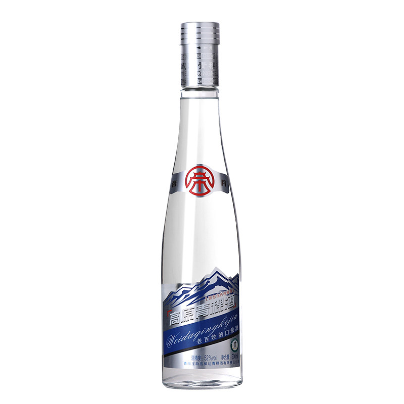 帝月高原青稞酒52度清香型白酒