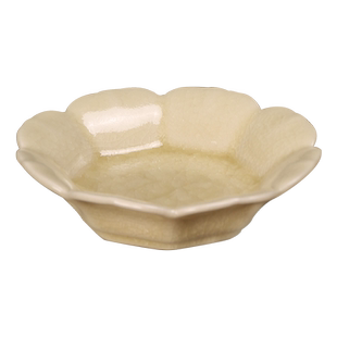 陶瓷水果盘小精致糕点摆盘中式点心盘茶店茶点盘坚果干果盘商用碟