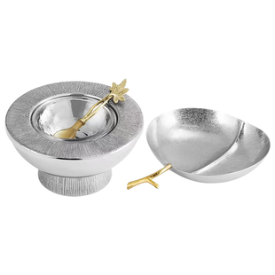 Michael Aram手工轻奢餐具碗碟相框起司盘皂液器小食盘套装送礼物