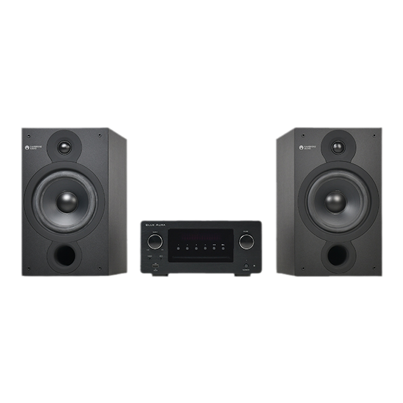 新HiFi爱乐 新时尚组合 剑桥新SX60 书架箱+Blue1 功放CD一体机