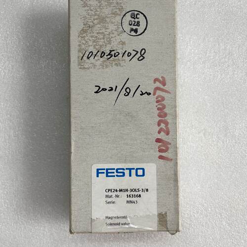 【询价】费斯托163168 CPE24-M1H-3OLS-3/8适用