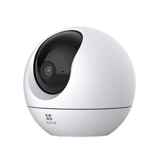 萤石C6c精灵球网络AI摄像头800万360度全景手机远程家用超清监控