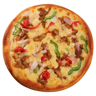 【热卖推荐】汉帝披萨成品7英寸加热即食早餐多口味速食比萨饼