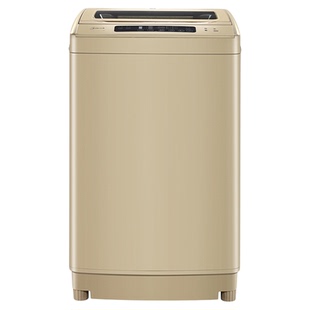 吉德(Jide)8.5公斤大容量全自动波轮洗衣机洗脱一体静洗炫彩金