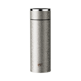 高端纯钛保温杯男款女2025新款一键开盖大容量泡茶水杯子双层钛杯