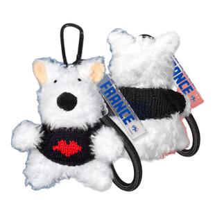 法国国家队官方商品 | 小狗玩偶毛绒挂件姆巴佩周边钥匙扣足球迷