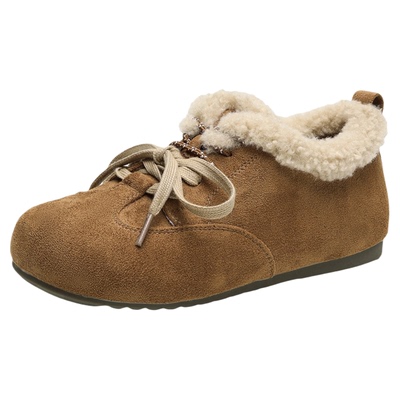 达芙妮时尚雪地靴2025年冬季新款