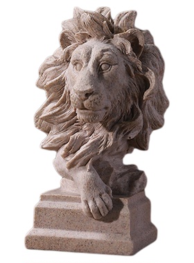 创意仿真动物头雕塑摆件