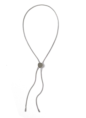 purposeful 原创波洛领带蛇骨链项链超帅