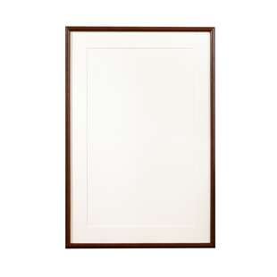 实木卡纸画框空框装裱高级感相框定制a4A3外框挂墙4k8开边框定制