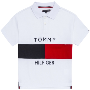 TOMMY童装夏季新品儿童上衣男童短袖T恤Polo衫中大童打底衫潮