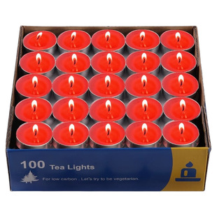 蜡烛家用无烟无味煮茶炉茶蜡餐饮加热炉小蜡烛商用飘蜡腊烛台生日