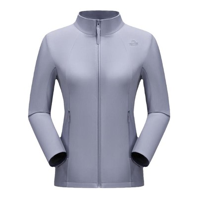 【风盾2.0】伯希和软壳衣女士户外防风防水耐磨立领夹克运动外套