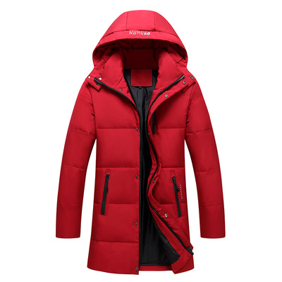 加厚冬季中长款鸭鸭爸爸羽绒服