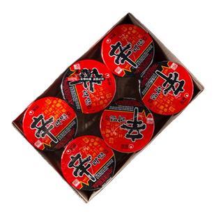 韩国进口辛拉面桶装拉面原装韩式杯面泡面宵夜速食快餐面方便面