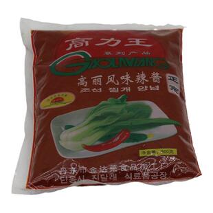 高力王酱500克高丽风味辣酱正宗辣椒酱蒜蓉韩式商用烧烤酱烤肉酱