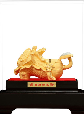 百财如意白菜摆件招财客厅装饰品