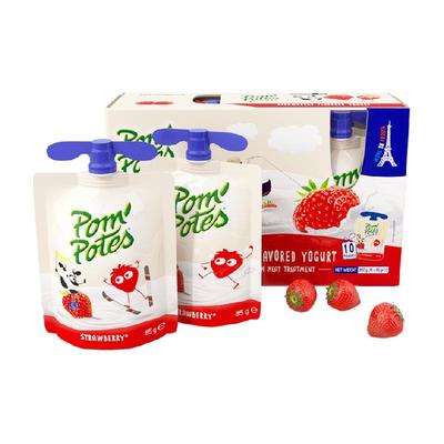 法优乐草莓味酸奶850g×1箱×1组