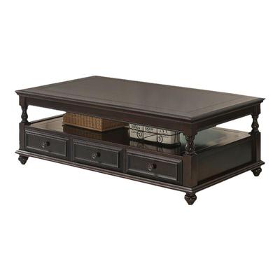 吉森木业实木美式茶几