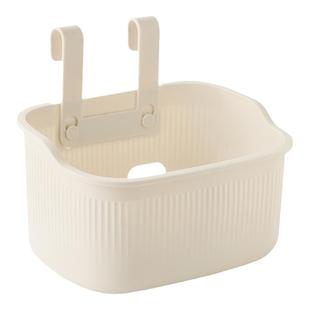 厨房小挂篮宿舍浴室卫生间壁挂沥水置物架家用葱姜蒜调味瓶收纳盒