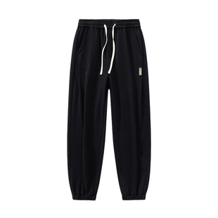 NASA STUSY美式复古2026新款秋冬装男加绒休闲长裤子直筒宽松卫裤