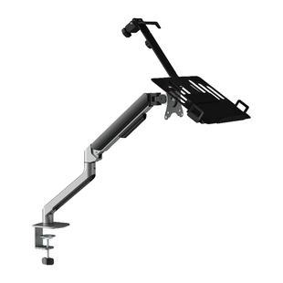 Brateck北弧笔记本电脑支架机械悬臂桌面悬空伸缩升降免打孔E350