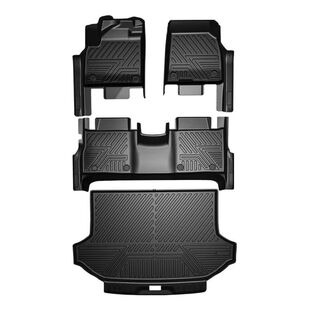 适用于宝马5系脚垫530li 525li 535le五系TPE专用汽车脚垫全包围