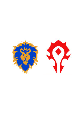 tlp镂空车贴魔兽世界游戏标志