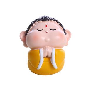 国潮神仙摆件佛祖如来观音办公室桌面情绪稳定神器文曲星月老礼物