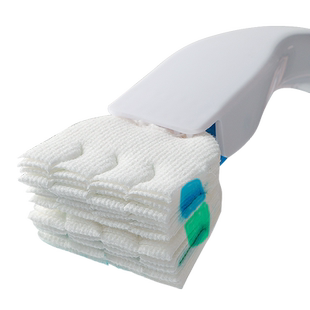 马桶刷一次性替换头可溶解清洁刷套装家用无死角可抛式洗马桶刷子