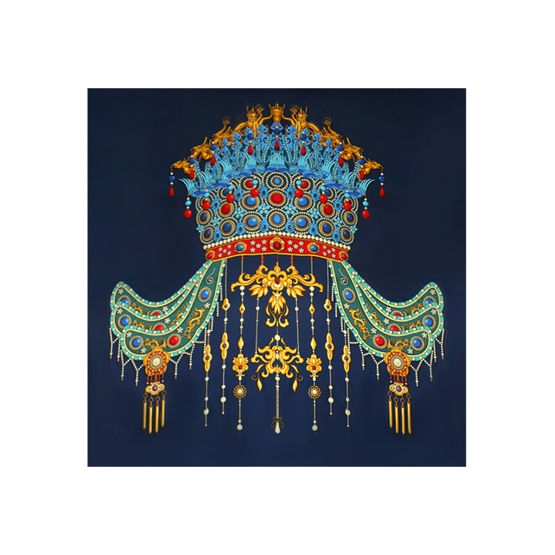 中国国家博物馆孝端皇后凤冠大方巾创意实用高颜值新中式生日礼物