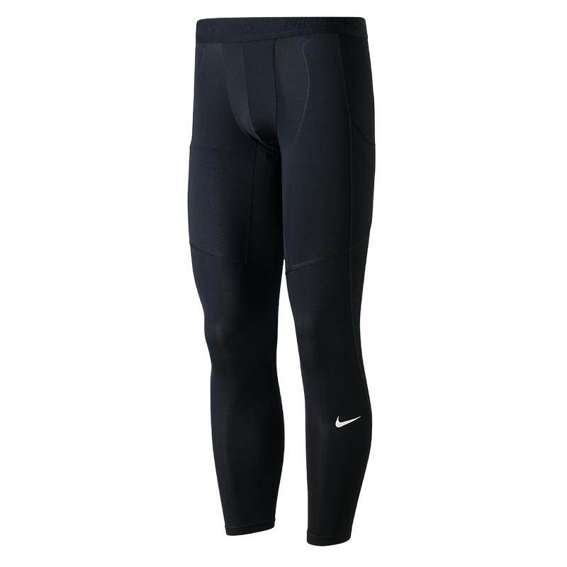 耶运动耐克健身套装男Nike Pro紧身健身上衣跑步训练运动裤两件套