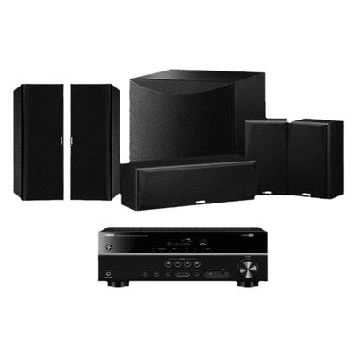 雅马哈壁挂卫星音箱家庭影院